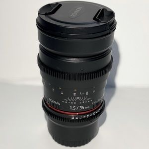 Rokinon 35mm T1.5 Micro Four thirds camera Lens